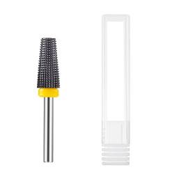 Bohrer Fräser geeignet für Maniküre Pediküre Nagelfeilen Puffer Nägel Kunst Ausrüstung Zubehör Maniküre Werkzeug Anti Eigenschaften Schleifkopf Home DIY Nail Art Kegel Bohrer Nagel von tixoacke