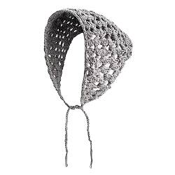 Gestricktes Stirnband Für Frauen Stretch Turban Einfarbig Gehäkelt Ethnische Krawatte Kopfwickel Stirnband Für Damen von tixoacke