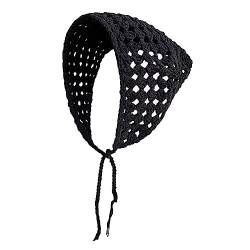 Gestricktes Stirnband Für Frauen Stretch Turban Einfarbig Gehäkelt Ethnische Krawatte Kopfwickel Stirnband Für Damen von tixoacke