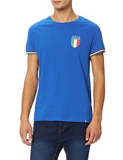 Italia Herren Italie T-Shirt, blau, L von to be italia