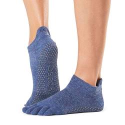 Grip Full Toe Low Rise Navy, Navy, S von toesox