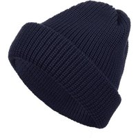 tomBrook Strickmütze Unisex Wollmütze Rollmütze Beanie aus 100% Schurwolle von tomBrook