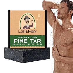 Kiefernteer-Seife Seife Bar Für Männer - Natural Bar Soap For Men - Cold Process Pine Tar Soap - Natürliche Körperseife Bar Männer - Handmade Natural Bar Soap von tongfeng