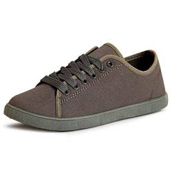 topschuhe24 1874 Damen Sneaker Freizeitschuhe, Farbe:Oliv Grün 1874, Größe:40 EU von topschuhe24