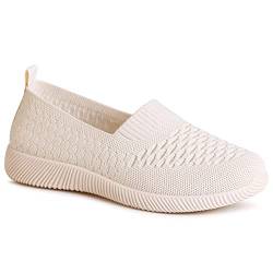 topschuhe24 2400 Damen Light Slipper Halbschuhe, Farbe:Beige, Größe:37 EU von topschuhe24