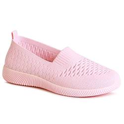 topschuhe24 2400 Damen Light Slipper Halbschuhe, Farbe:Rosa, Größe:38 EU von topschuhe24