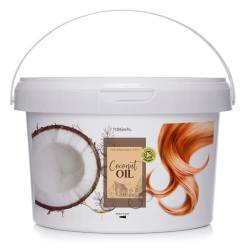 Kokosnussöl Haare 5000 ml Trockenes haar pflege, Coconut Oil for Hair Feuchtigkeitspflege haare Reparaturöl Geschädigtes Haar Natural Hair Serum von tradicity ORGANIC FARM