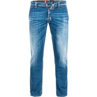 tramarossa Herren Jeans blau Baumwoll-Stretch von tramarossa