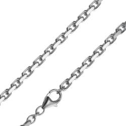 trendor 08632 Silberkette für Herren Ankerkette 4,5 mm breit von trendor