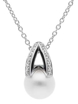 trendor 15141 Damen Silber-Halskette mit Perle von trendor