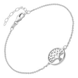 trendor 15809 Mädchen-Armband mit Lebensbaum 925 Silber von trendor