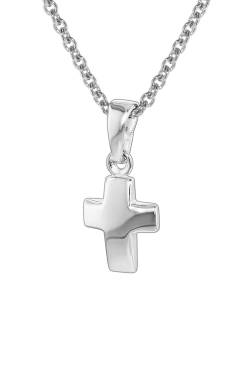 trendor 35787 Silber Kinder-Halskette mit Kreuz-Anhänger von trendor