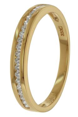 trendor 41290 Damen-Ring Gelbgold 333 / 8K mit Zirkonia von trendor