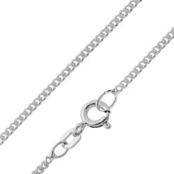 trendor 41956 Halskette Silber 925 Stabile Flachpanzer 1,7 mm breit von trendor