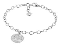 trendor 51175 Mädchen-Armband mit Lebensbaum 925 Sterlingsilber 18 cm von trendor