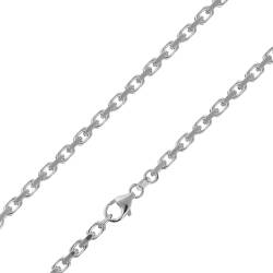 trendor 51562 Halskette für Herren 925 Sterlingsilber Ankerkette 2,5 mm von trendor