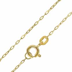 trendor 51895 Damen-Halskette 585 Gold / 14 Karat Flachanker 1,1 mm breit von trendor