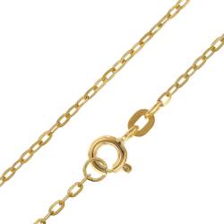 trendor 51994 Damen-Halskette für Anhänger 585 Gold 14K Flachanker 1,3 mm von trendor