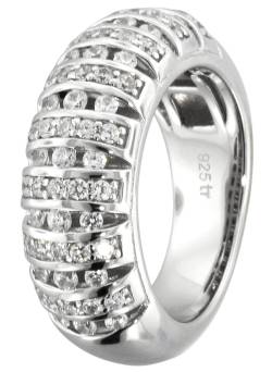 trendor 66769 Damenring 925 Silber Zirkonia Ring von trendor