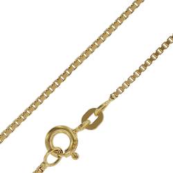 trendor 71750 Feine Venezianer Kette 333 Gold Halskette 0,9 mm von trendor