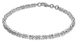 trendor 75236 Armband Königskette Sterlingsilber 925 Stärke 3,2 mm von trendor