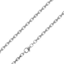 trendor 85741 Silberkette für Herren 925 Sterlingsilber Ankerkette 3,0 mm von trendor