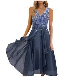 Abendkleider Elegant Damen Kleid Blümchen Kleider Kleider Für Damen Knielang Sommerkleid Sexy Elegant Kleid Teenager Mädchen Festlich Kleider Vintage Strandkleider Böho Hohe Taille Freizeitkleid von tsaChick