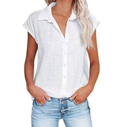 tsaChick Bluse Damen V-Ausschnitt 3/20 Ärmel Chiffon Causal Lässige Elegant Fahion Kariert Oberteile Oberteil Tops Langarmshirt Shirts Tunika Hemd Bluse Hemden Damen S-5XL von tsaChick