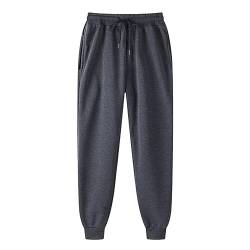 tsaChick Jogginghose Damen Lang Damen Freizeithose Jogginghose gepolstert und verdickt Feste Farbe Plus Größe Laufen Fitness Jogginghose Damen Jogginghose Warm S-82XL von tsaChick