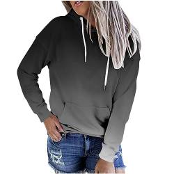 tsaChick Pullover Damen Sommer Orange Damen Hoodie Schulterfrei Katzen Ohr Hoodie Kapuzenpulli Mit BäNder Kurzes Sweatshirt WYC25 von tsaChick