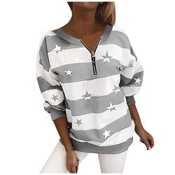 tsaChick T Shirts T-Shirt Bluse Pullover Frauen gestreifte Leoparden Nähte Reißverschluss Kurzarm Tops von tsaChick