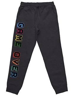 tshirtladen Game Over Gamer Jogginghose Schlafhose tolles Statement, Farbe: Dunkelgrau, Größe: XXXXX-Large von tshirtladen