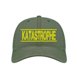 tshirtladen Katastrophe Unisex Cap Werkstatt Statement Schrauber Militär, Farbe: Olive von tshirtladen