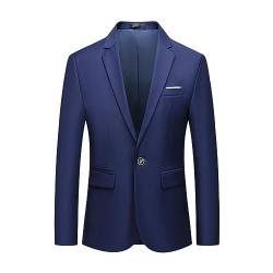 twinkgold Herren Sakko - Sportlich Modern: Übergröße Einfarbig Regular Fit Blazer Anzugjacken Stretch Herrenanzug Suit Slim Fit Sommer Business Sakko Winterjacke Business Sakko Männer Jacke von twinkgold