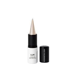 UND GRETEL Naturkosmetik LUK Cream Eye Stick – Shimmer Eye Shadow Stick – Pflegend, hochpigmentiert, natürlich und zertifiziert - Farbe Pearl 03 von uG UND GRETEL BERLIN