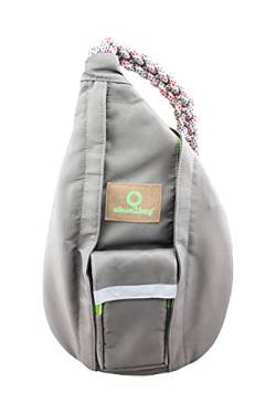 ubun2bag sling bag Rucksack für Damen und Herren Anti Theft RFID Schutz für Krypto Wallet - Wasserfest - Crossbody Sling Shoulder Bag Daypack (Sandgrau) von ubun2bag