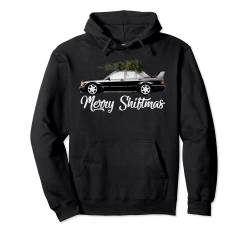 W201 190e merry shiftmas ugly sweater vintage retro auto Pullover Hoodie von ugly sweater Weihnachtspullover by Jean Olivier