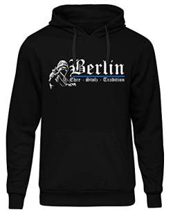 Berlin Ehre & Stolz T-Shirt | Fussball | Ultras | Kapuzenpullover (XL) von uglyshirt87