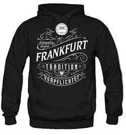 uglyshirt87 Mein Leben Frankfurt Kapuzenpullover | Freizeit | Hobby | Sport | Sprüche | Fussball | Stadt | Männer | Herren | Fan | M1 Front (M) von uglyshirt87