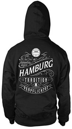 uglyshirt87 Mein Leben Hamburg Kapuzenpullover | Freizeit | Hobby | Sport | Sprüche | Fussball | Stadt | Männer | Herren | Fan | M1 FB (M) von uglyshirt87