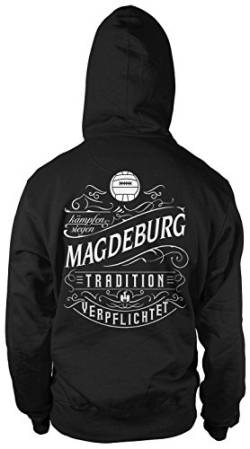 uglyshirt87 Mein Leben Magdeburg Kapuzenpullover | Freizeit | Hobby | Sport | Sprüche | Fussball | Stadt | Männer | Herren | Fan | M1 FB (S) von uglyshirt87