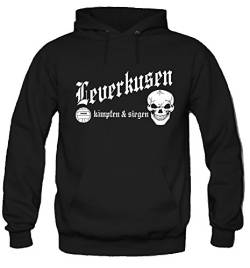 Leverkusen kämpfen & Siegen Kapuzenpullover | Fussball | Ultras | M1 (M) von uglyshirt89