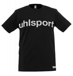 uhlsport Essential Promo T-Shirt, Größe:XL, Farbe:schwarz von uhlsport