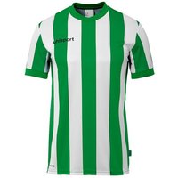 uhlsport Fußballtrikot Retro Stripe Shirt Kurzarm grün/weiß von uhlsport