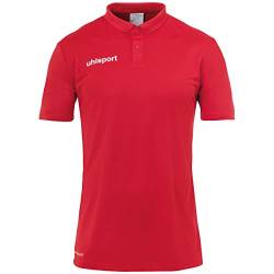 uhlsport Herren Essential Poloshirt, rot, 128 von uhlsport