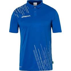 uhlsport Herren Score 26 Poly Poloshirt Und Jungs Sport-Polo, Azurblau/Weiß, XXL EU von uhlsport