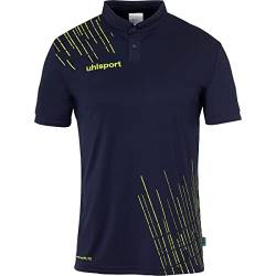 uhlsport Herren Score 26 Poly Poloshirt Und Jungs Sport-Polo, Marine/Fluo Gelb, L EU von uhlsport