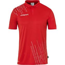 uhlsport Herren Score 26 Poly Poloshirt Und Jungs Sport-Polo, Rot/Weiß, 5XL EU von uhlsport