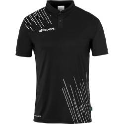 uhlsport Herren Score 26 Poly Poloshirt Und Jungs Sport-Polo, Schwarz/Weiß, 3XL EU von uhlsport