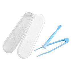 ulafbwur Kontaktlinsenclip Brillenbox XY Clip Set hygienisch kompatibel mit Frauen blau Einheitsgröße von ulafbwur